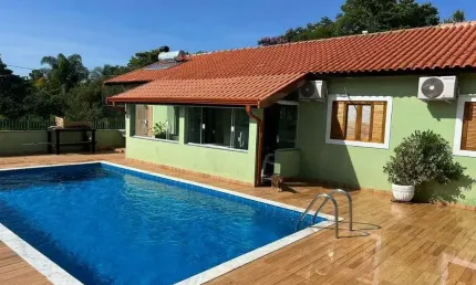 Chácara à venda, loteamento chácaras vale das garças, campinas, sp