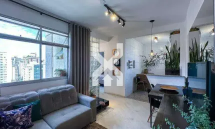 Apartamento à venda, 1 quarto, 1 suíte, 1 vaga, Lourdes - Belo Horizonte/MG