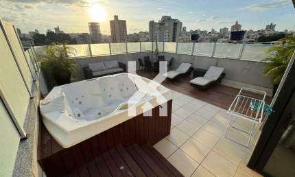 Cobertura à venda, 5 quartos, 2 suítes, 4 vagas, SANTA TEREZA - Belo Horizonte/MG