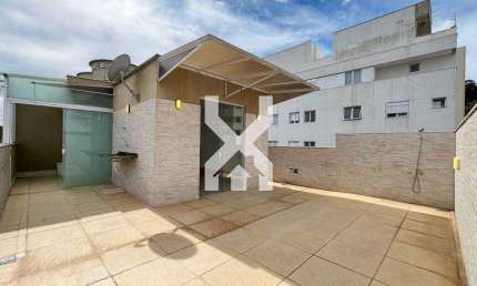 Cobertura à venda, 3 quartos, 1 suíte, 2 vagas, Santo Antônio - Belo Horizonte/MG