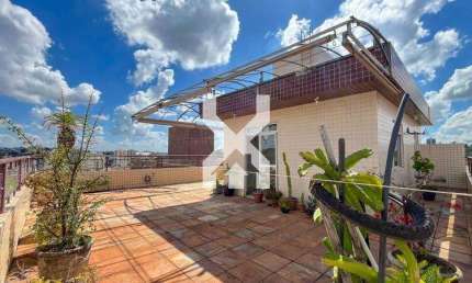 Cobertura à venda, 5 quartos, 4 suítes, 4 vagas, Castelo - Belo Horizonte/MG