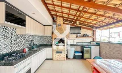 Cobertura à venda, 3 quartos, 1 suíte, 2 vagas, Castelo - Belo Horizonte/MG