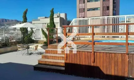 Cobertura à venda, 4 quartos, 2 suítes, 3 vagas, Lourdes - Belo Horizonte/MG
