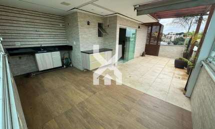 Cobertura à venda, 3 quartos, 2 suítes, 3 vagas, Santa Rosa - Belo Horizonte/MG