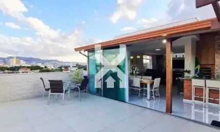 Cobertura à venda, 3 quartos, 1 suíte, 2 vagas, Santa Inês - Belo Horizonte/MG