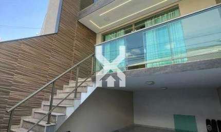 Casa geminada à venda, 3 quartos, 1 suíte, 3 vagas, Cabral - Contagem/MG