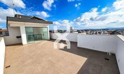 Cobertura à venda, 3 quartos, 1 suíte, 2 vagas, santa rosa - belo horizonte/mg
