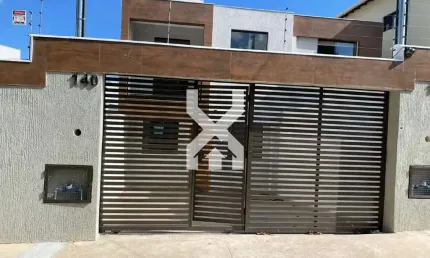 Casa geminada à venda, 3 quartos, 1 suíte, 2 vagas, Santa Branca - Belo Horizonte/MG