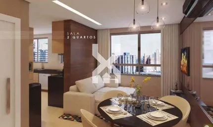 Apartamento à venda, 2 quartos, 1 suíte, 2 vagas, Lourdes - Belo Horizonte/MG
