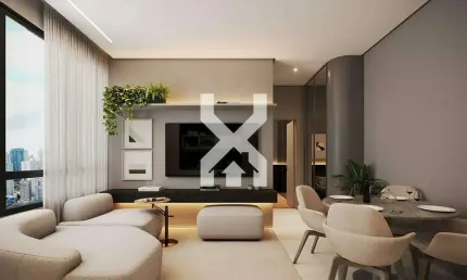 Apartamento à venda, 1 quarto, lourdes - belo horizonte/mg