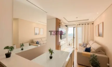 Apartamento com 2 quartos à venda na Rua Antônio Zaramella, 1941, Colônia Rio Grande, São José dos Pinhais por R$ 330.000