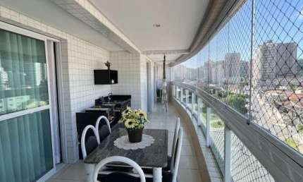 Apartamento para Venda em Praia Grande, Canto do Forte, 2 dormitórios, 1 suíte, 2 banheiros, 1 vaga