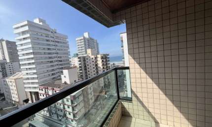 Apartamento para Venda em Praia Grande, Aviação, 2 dormitórios, 2 banheiros, 1 vaga