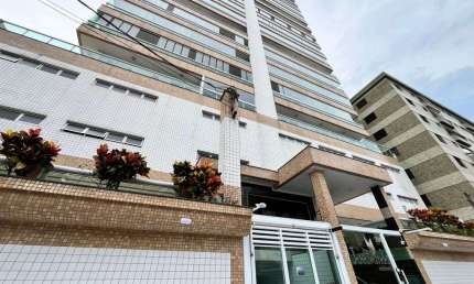 Apartamento em Praia Grande na Vila Caiçara, com 02 dorm.