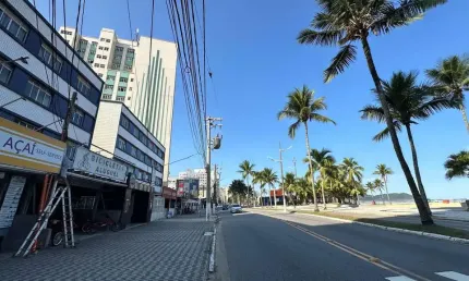 Apartamento na vila guilhermina, frente ao mar com 92 m2