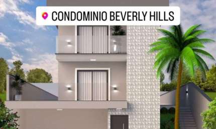 CASA A VENDA NO CONDOMÍNIO BEVERLY HILLS - JANDIRA.