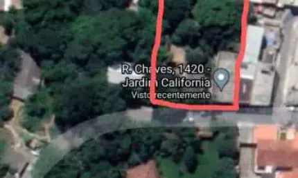 Terreno à venda na Rua Chaves, Jardim Califórnia, Barueri