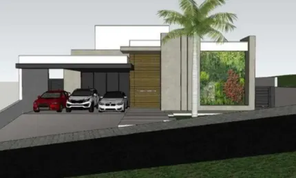 TERRENO NA ALDEIA DA SERRA COM PROJETO - CONDOMÍNIO LAGO ORION