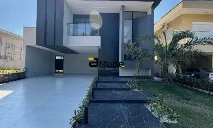 Casa a venda com 4 suítes - sistema alexa na iluminação - condomínio reserva santa anna