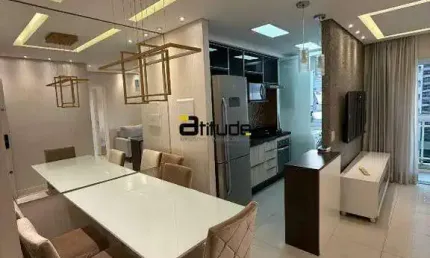 APARTAMENTO MOBILIADO PARA LOCAÇÃO NO CONDOMÍNIO VISION - 2 DORMITÓRIOS - 2 BANHEIROS - 57 m² -1 VAGA DE GARAGEM - BARUERI