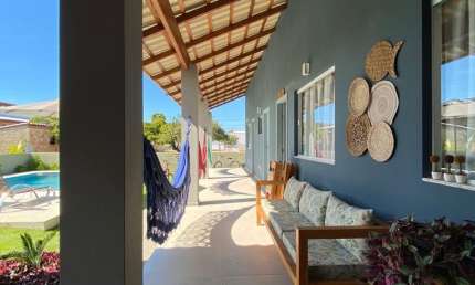 Casa em condomínio fechado com 4 quartos à venda na Praia de Guaratiba, Prado 