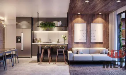 Apartamento com 2 dormitórios à venda, 63 m² por R$ 529.337,23 - Anita Garibaldi - Joinville/SC