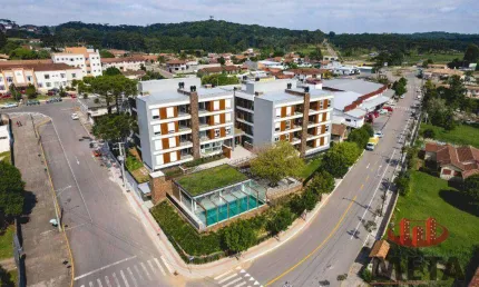 Apartamento com 2 dormitórios à venda, 100 m² por R$ 912.295,67 - Centro - Campo Alegre/SC