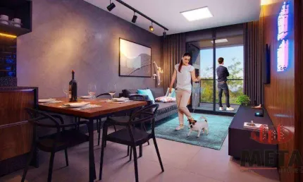 Apartamento com 3 dormitórios à venda, 76 m² por R$ 666.000,00 - Bucarein - Joinville/SC