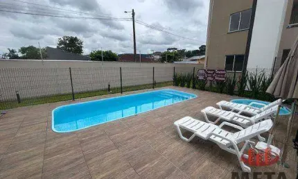 Apartamento com 2 dormitórios à venda, 46 m² por r$ 240.000,00 - joão costa - joinville/sc