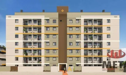 Apartamento com 2 dormitórios à venda, 52 m² por r$ 384.840,21 - anita garibaldi - joinville/sc