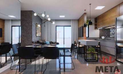 Apartamento com 2 dormitórios à venda, 61 m² por R$ 501.660,25 - Anita Garibaldi - Joinville/SC