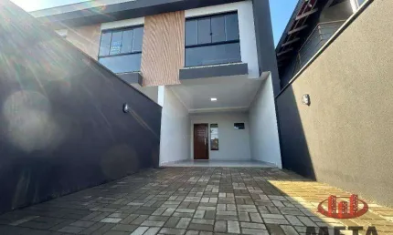 Casa com 3 dormitórios à venda, 109 m² por R$ 509.000,00 - Guanabara - Joinville/SC