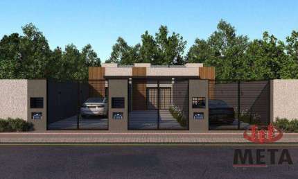 Casa com 2 dormitórios à venda, 54 m² por R$ 360.000,00 - Aventureiro - Joinville/SC