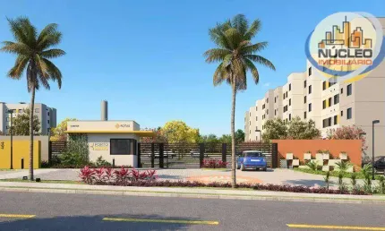 Apartamento com 2 dormitórios à venda, 43 m² por R$ 288.987,46 - Vila Nova - Joinville/SC