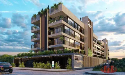 Apartamento com 2 dormitórios à venda, 3864 m² por R$ 342.564,98 - Bucarein - Joinville/SC