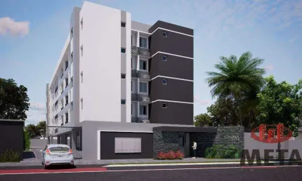 Apartamento com 2 dormitórios à venda, 46 m² por R$ 271.625,00 - Itaum - Joinville/SC