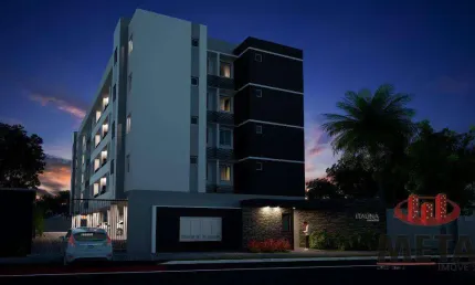 Apartamento com 2 dormitórios à venda, 48 m² por R$ 287.353,00 - Itaum - Joinville/SC