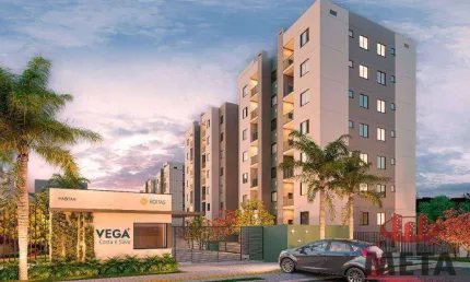 Apartamento com 2 dormitórios à venda, 46 m² por R$ 416.607,97 - Costa e Silva - Joinville/SC
