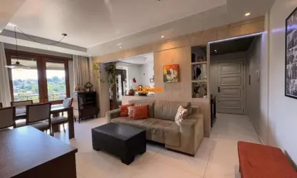 Apartamento semi mobiliado à venda em novo hamburgo, rio branco