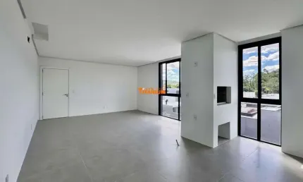 Apartamento novo em Novo Hamburgo pronto para morar com churrasqueira e garagem coberta