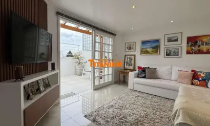 Cobertura à venda com 2 dormitórios, 2 banheiros, piscina, garagem, no Bairro Ideal em Novo Hamburgo .