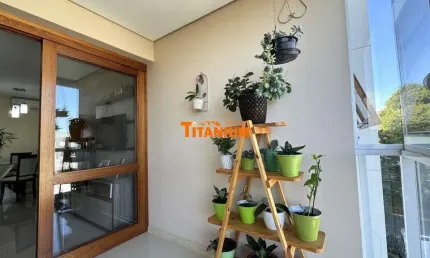 Apartamento à venda com 2 dormitórios , sendo uma suíte, garagem para 2 carros, sacada com churrasqueira, no bairro vila rosa em novo hamburgo.