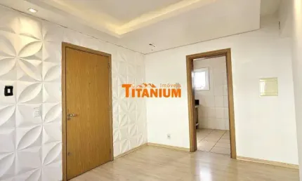 Apartamento à venda com 2 dormitórios, semimobiliado, com 1 vaga de garagem, portaria 12h, no Bairro Rondônia em Novo Hamburgo