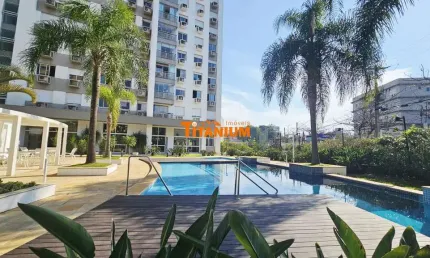 Apartamento mobiliado e impecável à venda, com 2 dormitórios, sendo 1 suíte, no Bairro Pátria Nova em Novo Hamburgo