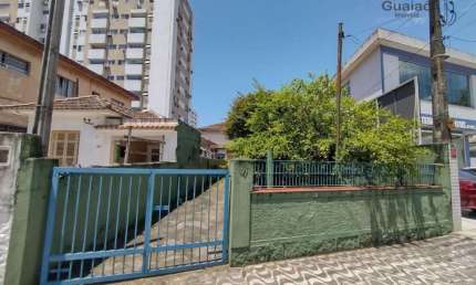 Vendo Casa com 02 dormitórios na Ponta da Praia, Santos - Terreno: 8,5 X 25,6 M2 - VENDA SOMENTE &#192; VISTA