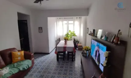 Vendo apartamento com 02 dormitórios e dep. de serviço na Aparecida em Santos