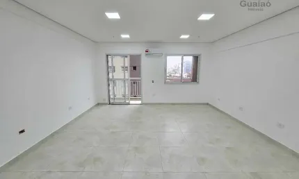 Alugo sala comercial, banheiro privativo, 01 vaga de garagem no fusion office, vila mathias