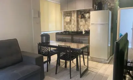 Vendo lindo Apartamento de 1 dormitório e garagem no José Menino em Santos