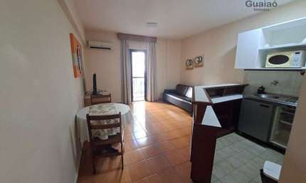 Flat com 1 quarto à venda na Rua Jorge Tibiriçá, Gonzaga, Santos