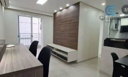 Vendo lindo Apartamento de 2 dormitórios, suíte e garagem no Acqua Play em Santos